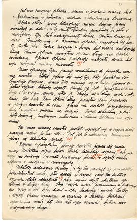 Rękopis pracy doktorskiej Józefa Żurowskiego pt. Wykopalisko z Jakuszowic Małych na tle pokrewnyc...