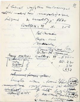 Rękopis sześćdziesięciu ośmiu wykładów Józefa Żurowskiego pt. "Sztuka Podyluwialna" z r...