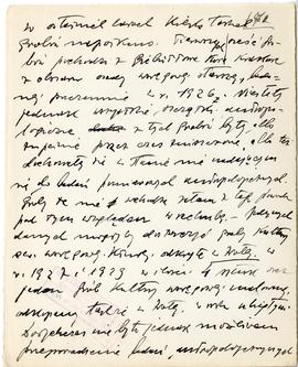 Rękopis dziewięciu wykładów Józefa Żurowskiego pt. "Osadnictwo przedhistoryczne w dorzeczu G...