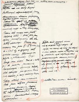 Rękopis pracy doktorskiej Józefa Żurowskiego pt. Wykopalisko z Jakuszowic Małych na tle pokrewnyc...