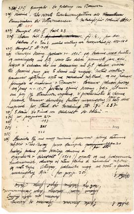 Rękopis pracy doktorskiej Józefa Żurowskiego pt. Wykopalisko z Jakuszowic Małych na tle pokrewnyc...