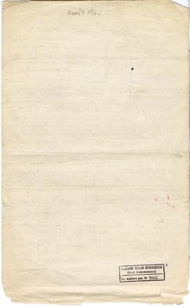 Fragment rękopisu sprawozdania z badań terenowych Józefa Żurowskiego  sporządzony w styczniu 1924...