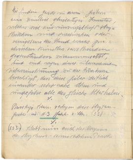 Brulion Józefa Żurowskiego z notatkami w języku niemieckim z okresu studiów w Wiedniu  strona 21