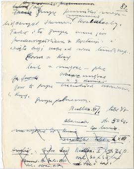 Rękopis sześćdziesięciu ośmiu wykładów Józefa Żurowskiego pt. "Sztuka Podyluwialna" z r...