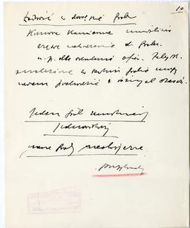 Rękopis jedenastu wykładów Józefa Żurowskiego pt. "Epoka bronzu ze szczególnem uwzględn. pod...