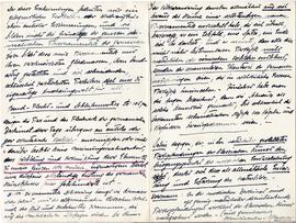 Odręczne notatki Józefa Żurowskiego w języku niemieckim m.in. z Karl Woermann  "Geschichte d...