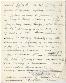 Rękopis dwudziestu ośmiu wykładów Józefa Żurowskiego pt. "Zagadnienie Kopca Krakusa na tle z...