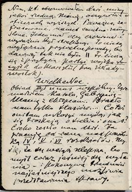 Notatnik nr 87 z odręcznymi notatkami Erazma Majewskiego z okresu od 21.04.1916 r. do 31.12.1916r...