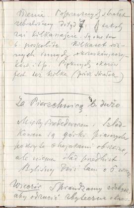 Notes nr 42 z wpisami odręcznymi  Erazma Majewskiego z okresu od 09.04.1993 r.- 28.04.1993 r.  st...