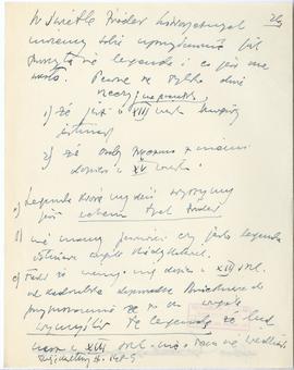 Rękopis dwudziestu ośmiu wykładów Józefa Żurowskiego pt. "Zagadnienie Kopca Krakusa na tle z...