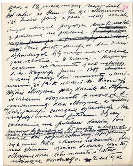 Rękopis wykładów Józefa Żurowskiego z zakresu archeologii przedhistorycznej  strona 95: "[…]...