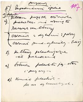 Rękopis wykładów Józefa Żurowskiego z zakresu archeologii przedhistorycznej  strona 233: "[…...