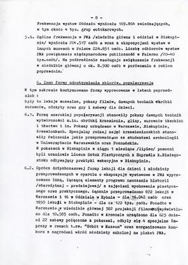 Państwowe Muzeum Archeologiczne w Warszawie. Sprawozdanie z działalności w roku 1992.  Maszynopis...