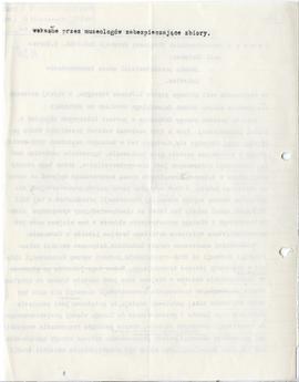 Protokół (odpis pisma) z dnia 25.06.1923 r. dot. stanu zachowania pomieszczenia przeznaczonego na...