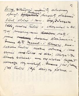 Rękopis trzech wykładów Józefa Żurowskiego pt. "Okres Wikingów w Skandynawji" z roku ak...