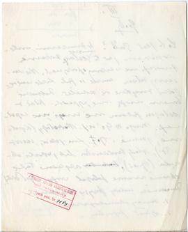 Rękopis wykładów Józefa Żurowskiego z zakresu archeologii przedhistorycznej  strona 172: pieczątk...