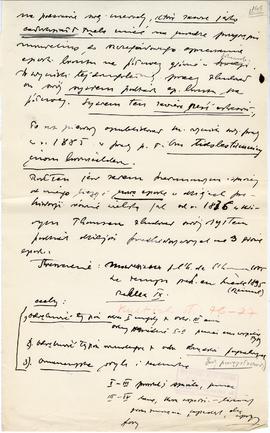 Rękopis jedenastu wykładów Józefa Żurowskiego pt. "Epoka bronzu ze szczególnem uwzględn. pod...