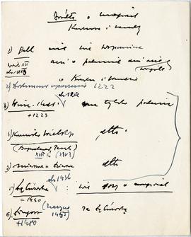 Rękopis dwudziestu ośmiu wykładów Józefa Żurowskiego pt. "Zagadnienie Kopca Krakusa na tle z...