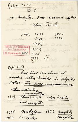 Rękopis dwudziestu ośmiu wykładów Józefa Żurowskiego pt. "Zagadnienie Kopca Krakusa na tle z...