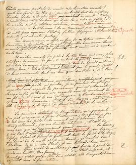 Rękopis tłumaczenia na jęz. francuski powieści „Doktor Muchołapski”  w okresie od 27.10.1893 r. d...