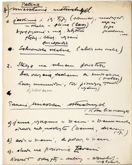 Rękopis wykładów Józefa Żurowskiego z zakresu archeologii przedhistorycznej  strona 165: "[…...