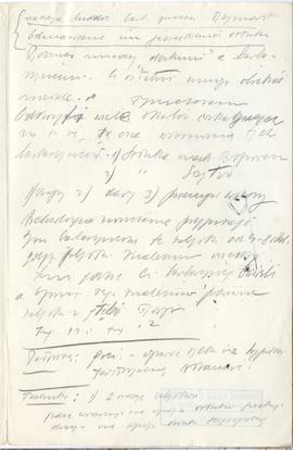 Odręczne notatki Józefa Żurowskiego na temat Gotów i Hunów  strona 12