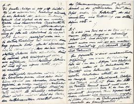 Odręczne wypisy Józefa Żurowskiego w języku niemieckim z publikacji A. Riegla  Die spätrömische K...