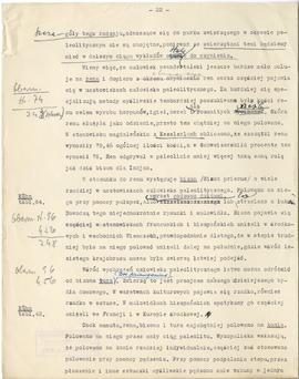 Maszynopis wykładów Józefa Żurowskiego pt. "Sztuka przedhistoryczna" z roku akademickie...