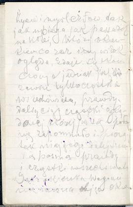 Notes nr 7 z okresu 11.09.1877 r.-24.02.1878  r.  Notatki odręczne Erazma Majewskiego dot. pobytu...