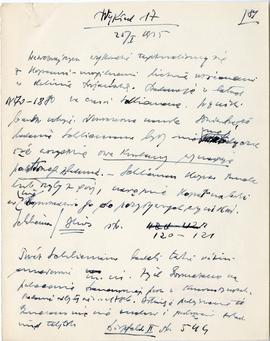 Rękopis dwudziestu ośmiu wykładów Józefa Żurowskiego pt. "Zagadnienie Kopca Krakusa na tle z...