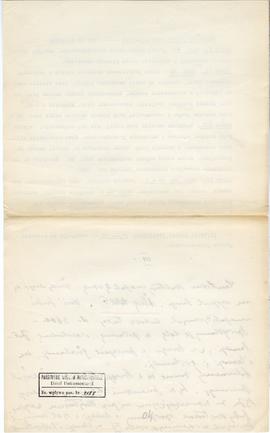 Maszynopis i rękopis trzynastu wykładów Józefa Żurowskiego na temat kultury megalitycznej  strona...