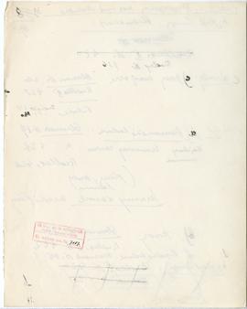 Rękopis szesnastu wykładów Józefa Żurowskiego pt. "Początki kultury ludzkiej" z roku ak...