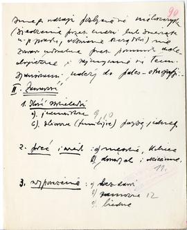 Rękopis wykładów Józefa Żurowskiego z zakresu archeologii przedhistorycznej  strona 175: "[…...