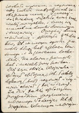 Notatnik nr 86 z odręcznymi notatkami Erazma Majewskiego z okresu od 01.10.1915 r. do 20.04.1916 ...