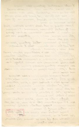 Rękopis pracy doktorskiej Józefa Żurowskiego pt. Wykopalisko z Jakuszowic Małych na tle pokrewnyc...