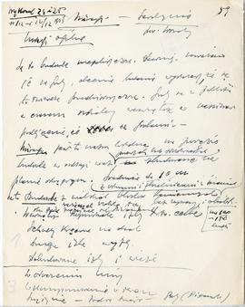 Rękopis sześćdziesięciu ośmiu wykładów Józefa Żurowskiego pt. "Sztuka Podyluwialna" z r...