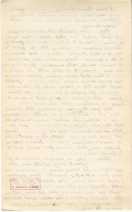 Rękopis pracy doktorskiej Józefa Żurowskiego pt. Wykopalisko z Jakuszowic Małych na tle pokrewnyc...