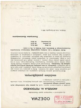 Odręczne notatki Józefa Żurowskiego na temat analogii do zabytków z Jakuszowic Małych  sporządzon...