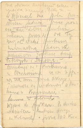 Notes Józefa Żurowskiego pt. "Dziennik przedhistorycznych wiadomości" z odręcznymi nota...