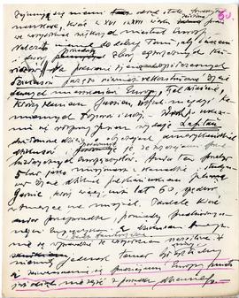 Rękopis wykładów Józefa Żurowskiego z zakresu archeologii przedhistorycznej  strona 115: "[…...