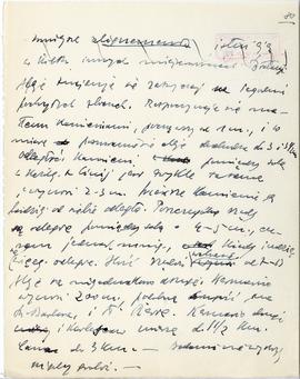 Rękopis sześćdziesięciu ośmiu wykładów Józefa Żurowskiego pt. "Sztuka Podyluwialna" z r...