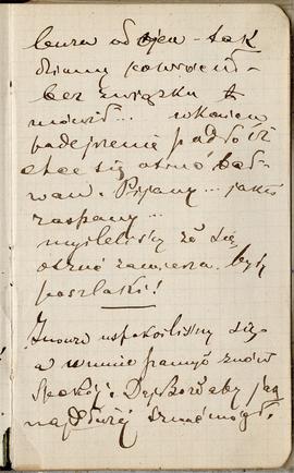 Notes nr 8 z okresu 12.02.1878 r .- 30.06.1878 r.Notatki odręczne Erazma Majewskiego dot. spraw o...