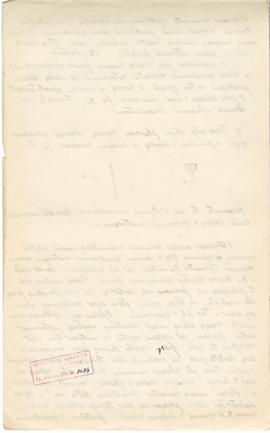 Rękopis pracy doktorskiej Józefa Żurowskiego pt. Wykopalisko z Jakuszowic Małych na tle pokrewnyc...