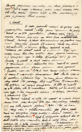 Rękopis pracy doktorskiej Józefa Żurowskiego pt. Wykopalisko z Jakuszowic Małych na tle pokrewnyc...