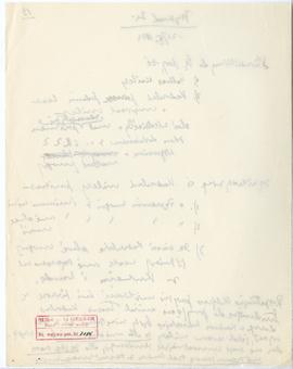 Rękopis dwudziestu ośmiu wykładów Józefa Żurowskiego pt. "Zagadnienie Kopca Krakusa na tle z...