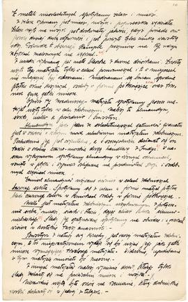 Rękopis pracy doktorskiej Józefa Żurowskiego pt. Wykopalisko z Jakuszowic Małych na tle pokrewnyc...