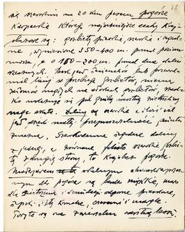 Rękopis dziewięciu wykładów Józefa Żurowskiego pt. "Osadnictwo przedhistoryczne w dorzeczu G...