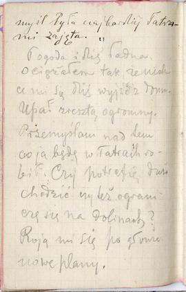 Notes nr 26 z wpisami odręcznymi  Erazma Majewskiego z okresu od 21.07.1886 r. - 05.12.1886 r. st...