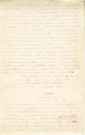 Rękopis pracy doktorskiej Józefa Żurowskiego pt. Wykopalisko z Jakuszowic Małych na tle pokrewnyc...