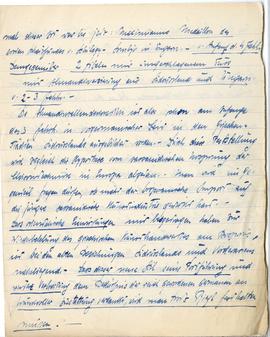 Brulion Józefa Żurowskiego zawierający zbiór luźnych kartek z notatkami w języku polskim i niemie...